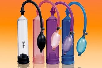 Pumps for penis enlargement