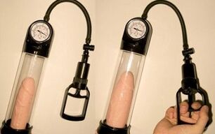 Vacuum pump for penis enlargement
