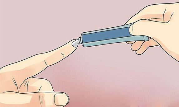 The massage for penis enlargement is carried out with a lubricant